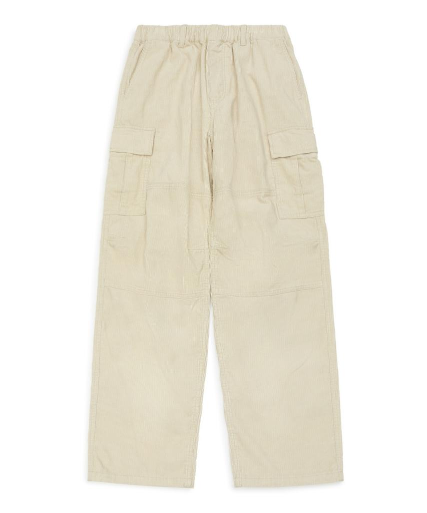 MARK GONZALES Heart Collection Corduroy Cargo Pants - Ivory