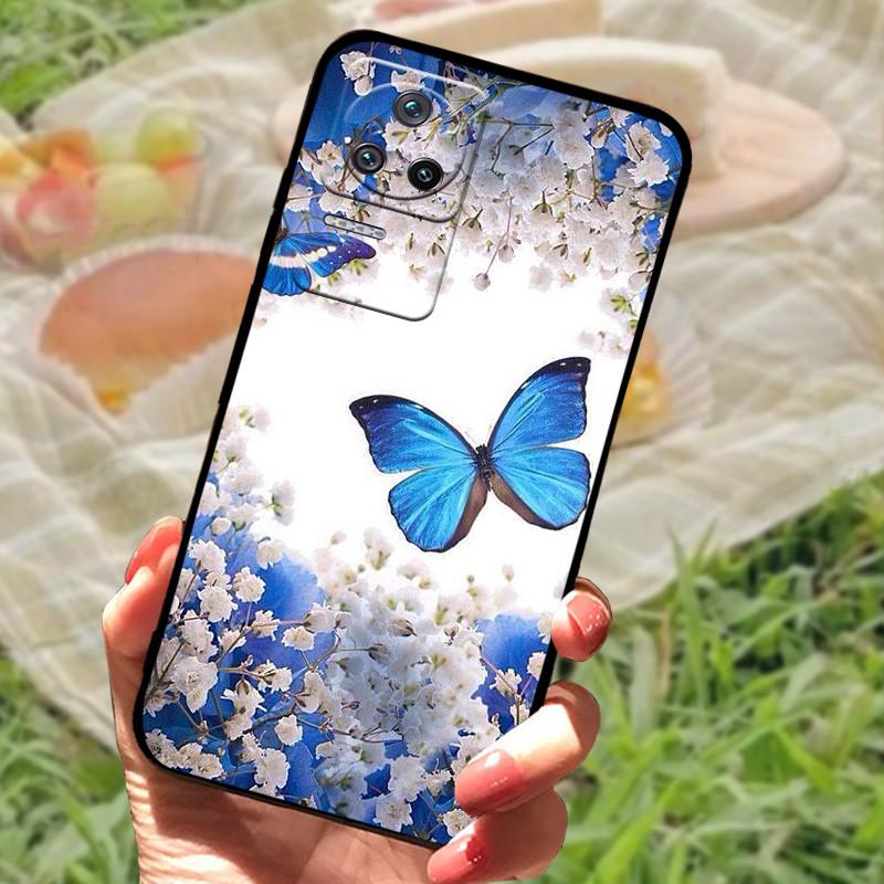 Чехол для Poco F4 5G Poco F5 Pro Силиконовый ТПУ Бампер Мягкая Защитная Крышка Телефона Для Xiaomi Poco F4 GT 5G Мультяшное Животное Чехол Fundas Чехлы