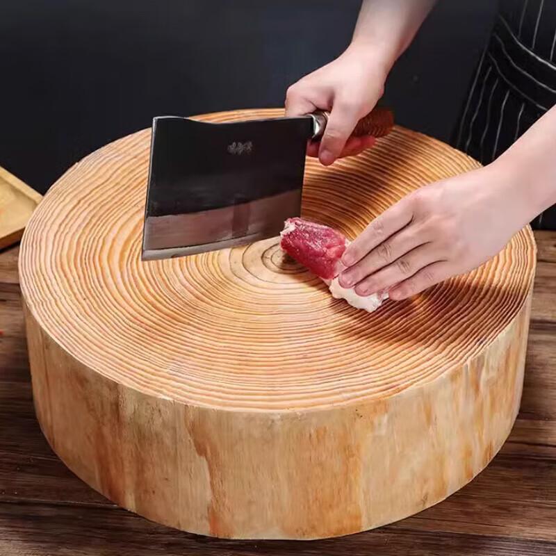 Round Pine Wood Chopping Board
