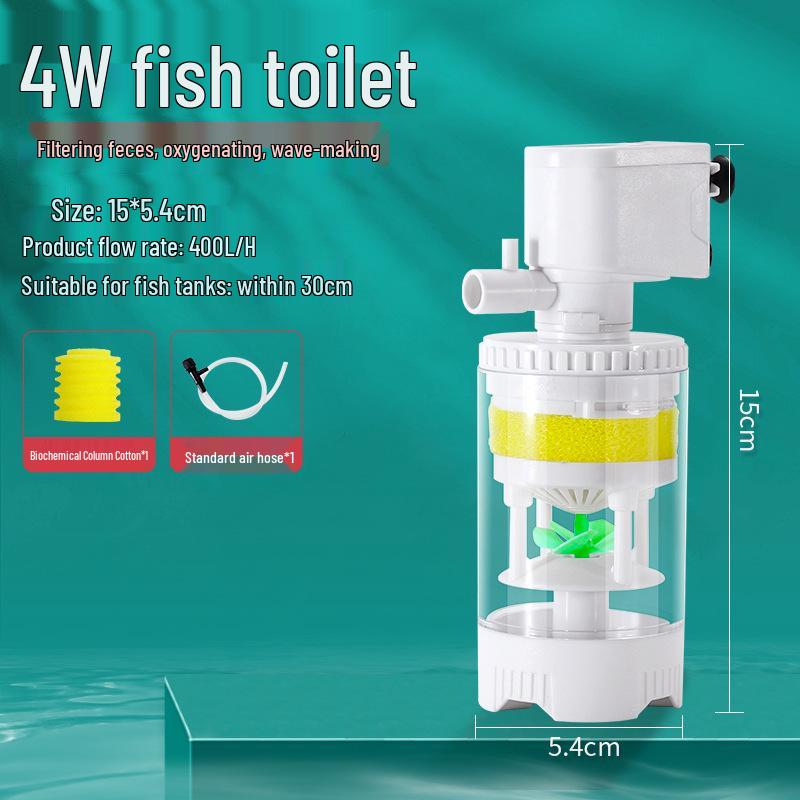 Компактный канистровый фильтр 3-в-1 для аквариума и циркуляционный насос для эффективной очистки воды