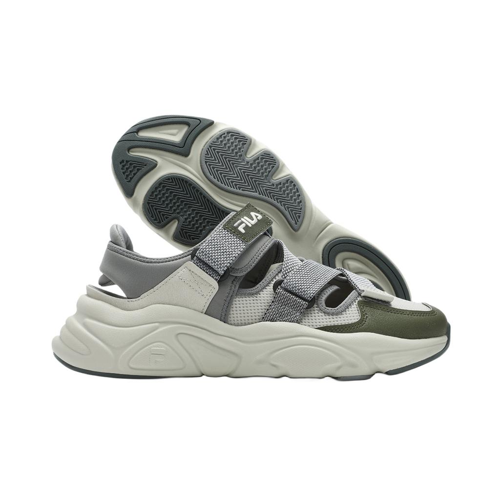 FILA MARS SANDAL Breathable Height Increasing Abrasion Resistant Rebound Beach Sandals Men's Sky Gray F12M422401FOD