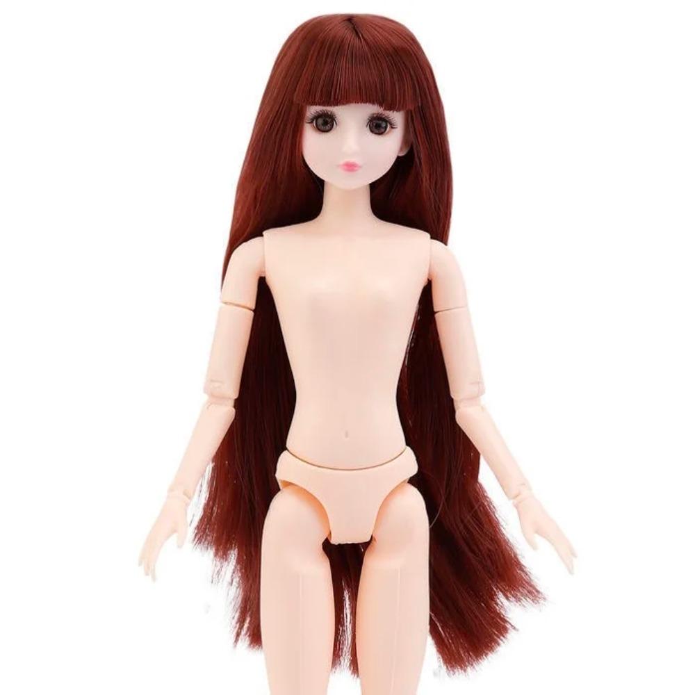 30см BJD кукла 3D настоящие глаза белый мускул многосуставная смена макияжа одевание 26 суставов регулируемые игрушки для девочек ручной работы куклы