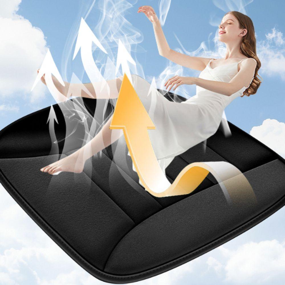 Non-Slip Car Heightening Cushion High Density Sponge Auto Seat Cushion Car Interior