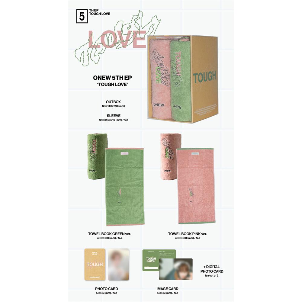 ONEW - TOUGH LOVE [Набор с книгой-полотенцем, версия]