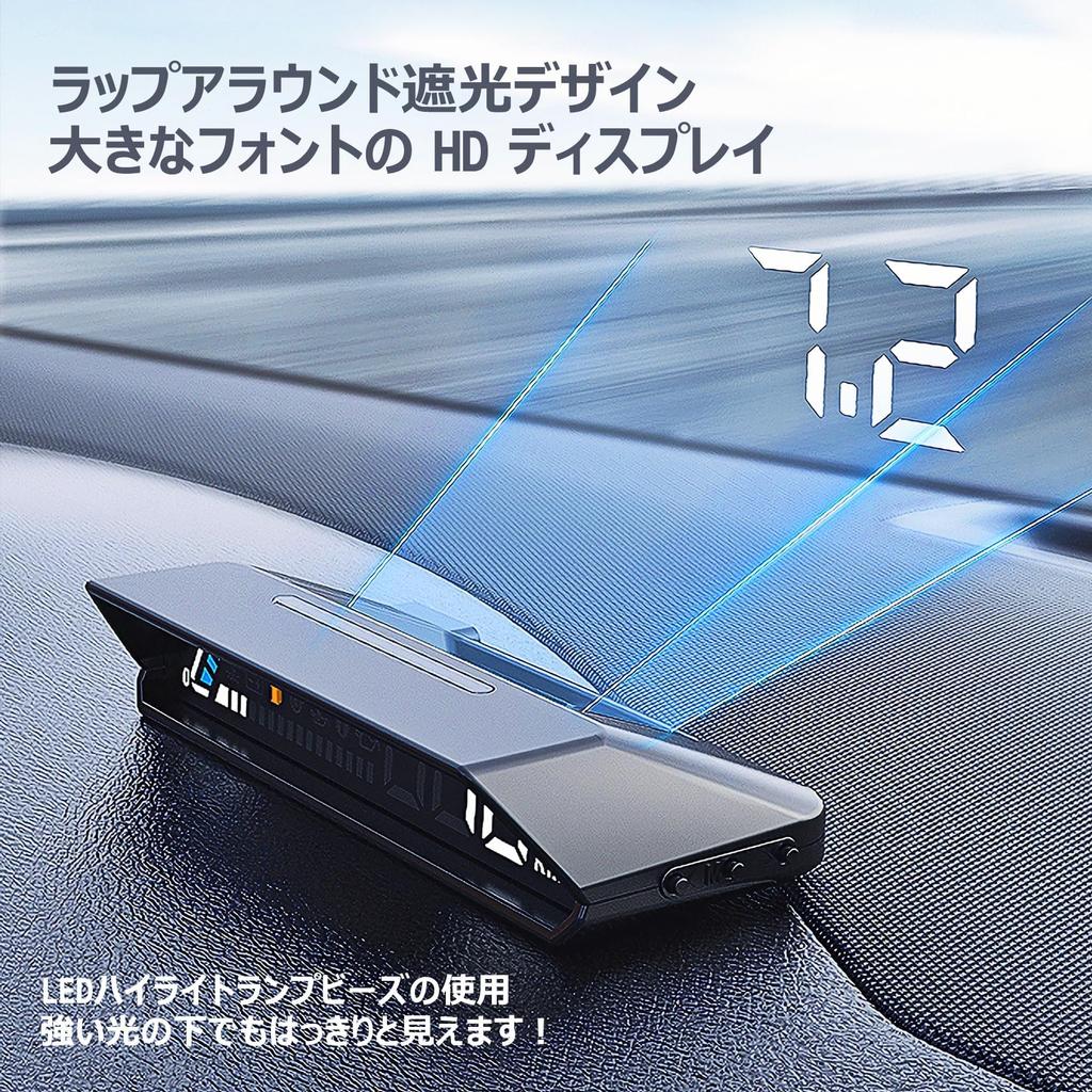 Wiiyii obd2 автомобильный цифровой мультиметр с функцией сигнализации, тахометр, мультиметр, проекционный дисплей, многофункциональный HUD,