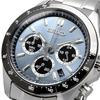 Мужские кварцевые часы Seiko с хронографом 1/5 секунды SBTR027 Сине-серый металлик [Официальный японский продукт]