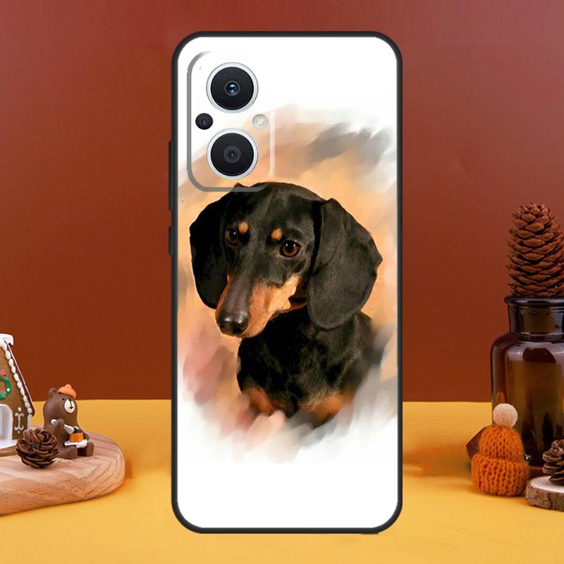 Чехол для собаки таксы для OPPO Reno 10 Pro 11 F 4 5 6 7 8 Lite 4Z 5Z 8T OPPO Find X5 X2 X3 Lite X6 Pro Cover