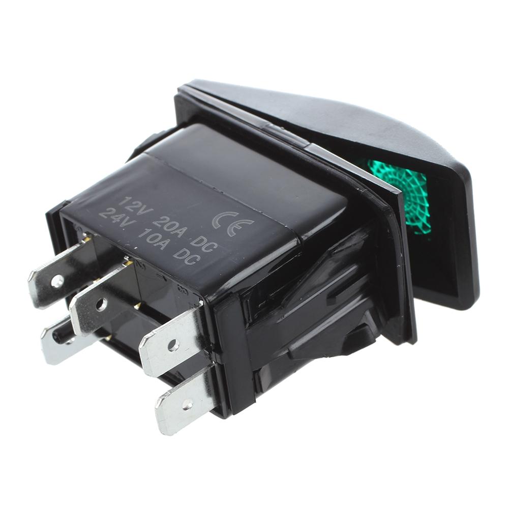 3 шт. 12 В Автомобильный Морской Лодка RV Тумблер Рокерный Переключатель Светодиодная Световая Панель Рабочий Противотуманный Задний ВКЛ-ВЫКЛ Лебедка Питание