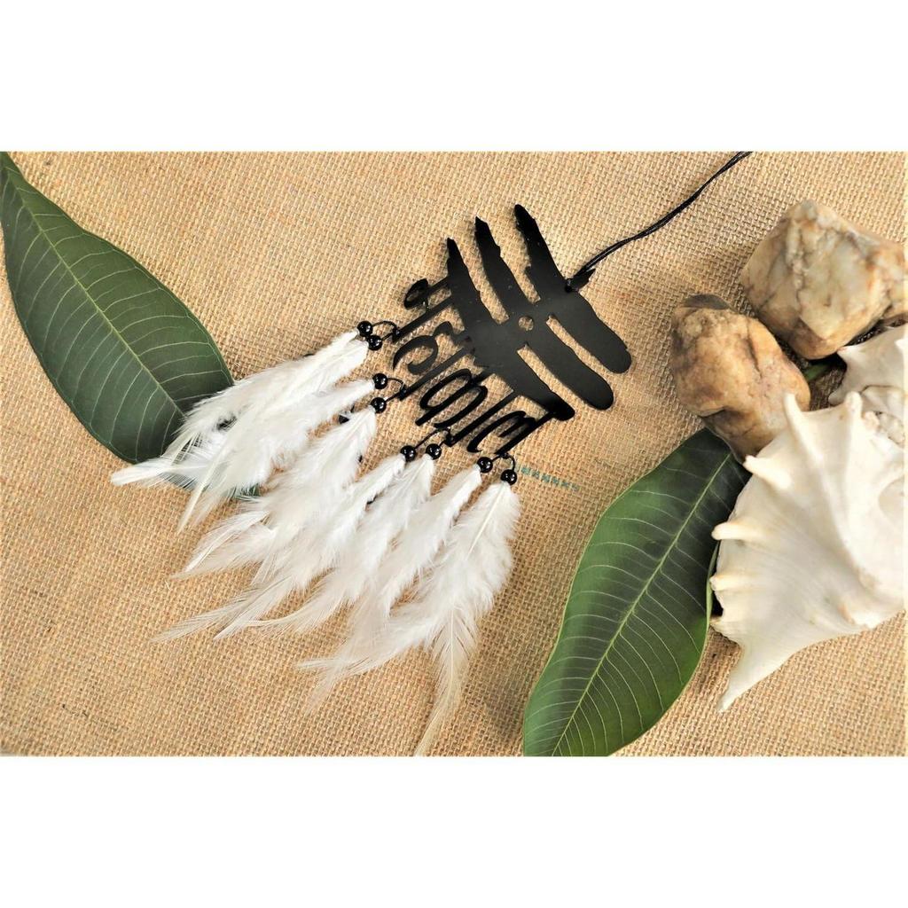 Acrylic Fancy Dream Catchers for Car Hanging Ornament | Elevate Car,Home,Office & Garden Decor | Divine God Elegance | Positive Vibes Mirror Decor