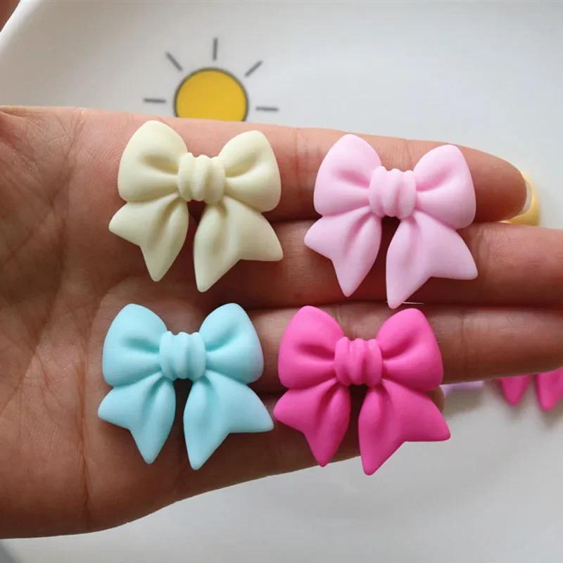 5pcs Bowtie Resin Decorations Mini Bowtie Resin Decorative Crafts for Diy Cream Gel Cell Phone Case Resin Accessories