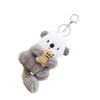 Otter Bag Charm Purse Decoration Plush Keyring Bags Accesories Cartoon Keychain for Women Kids and Animal Enthusiasts