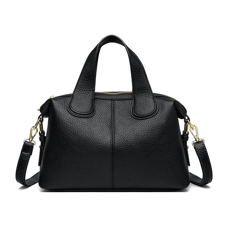 Новая французская сумка через плечо из многослойной ткани большой емкости, универсальная, из мягкой кожи, портативная, для мам