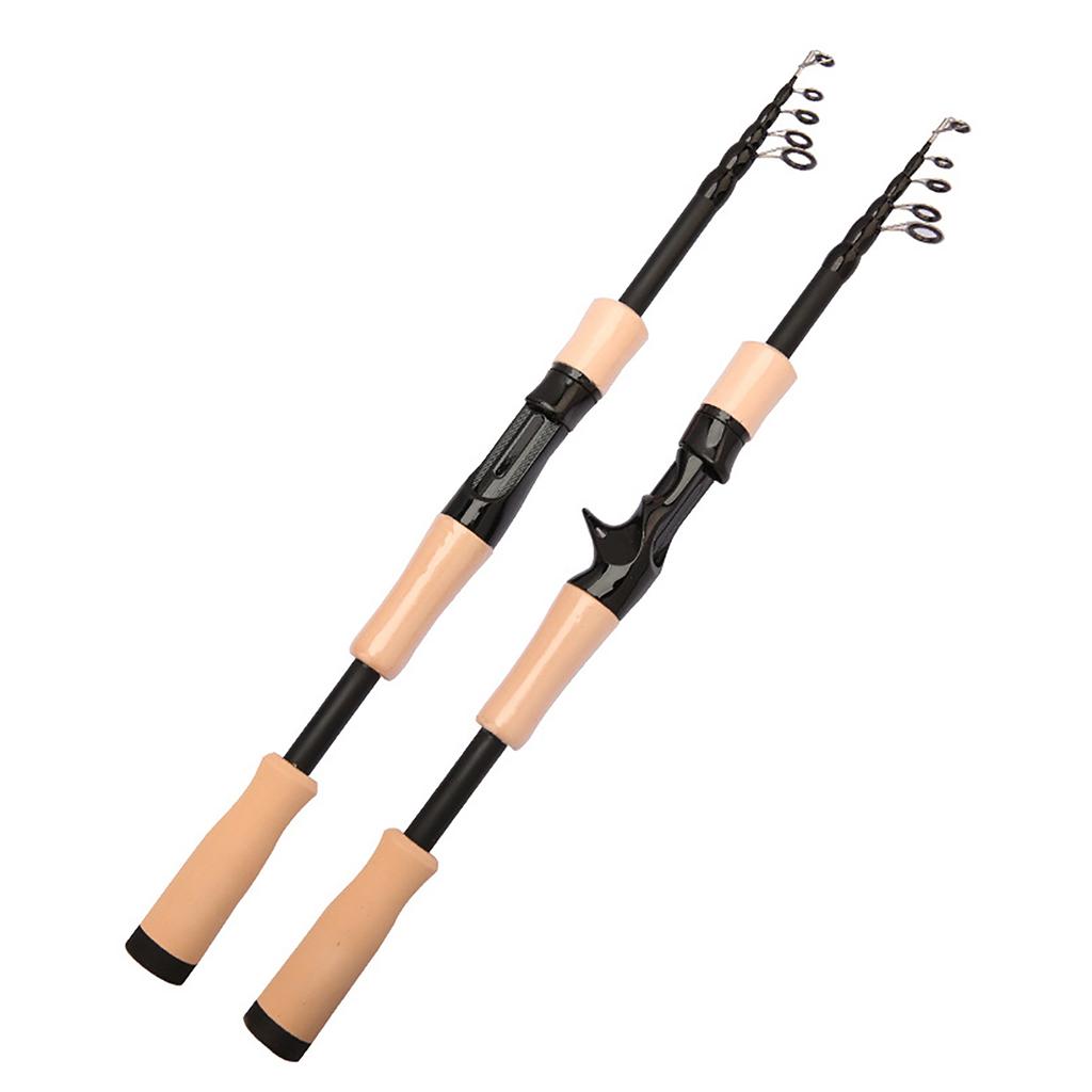 1.5M/1.8M/2.1M/2.4M Spinning Fishing Rod Portable Telescopic Casting Rod Carp Rod Lure Bass Fishing Pole For Freshwater Fishing