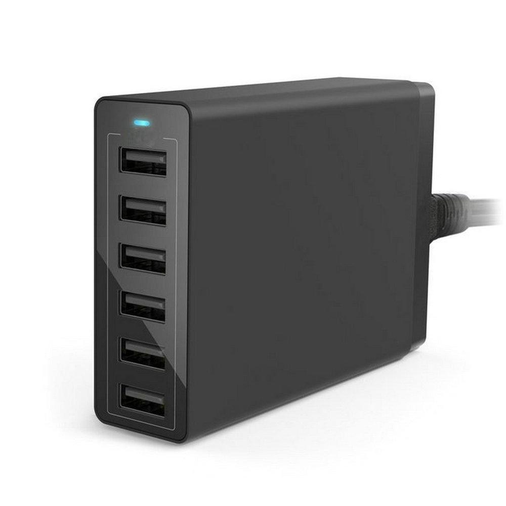Многопортовое USB-зарядное устройство для телефона 60 Вт, 5 В/12 А, горячая модель