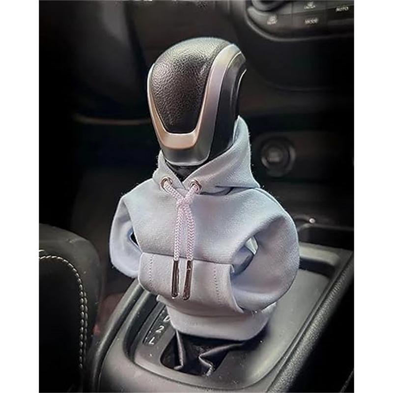 Толстовка с капюшоном для автомобиля, чехол для переключения передач, модная толстовка с капюшоном для автомобиля, крышка для ручки переключения передач, толстовка с ручной ручкой, чехол для рычага переключения передач