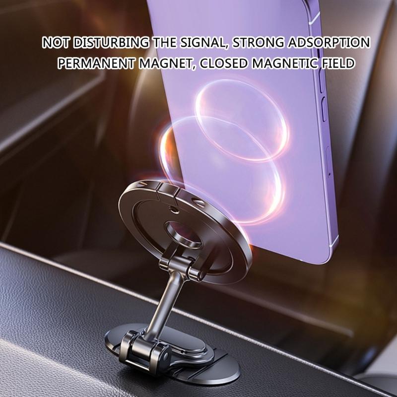 Magnetic Phone Mount,Magnetic Phone Holder for Car, Dashboard Phone Holder Mount 360 Adjustable,Mount for Phone
