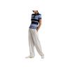 Polo Ralph Lauren Slim Fit Поло в полоску с пуговицами и коротким рукавом Женские топы Синий WMPOKNINB920187-999
