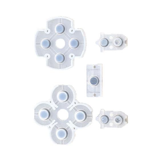 Игровые запасные части Контроллер Проводящие накладки Кнопка геймпада для SONY PS4