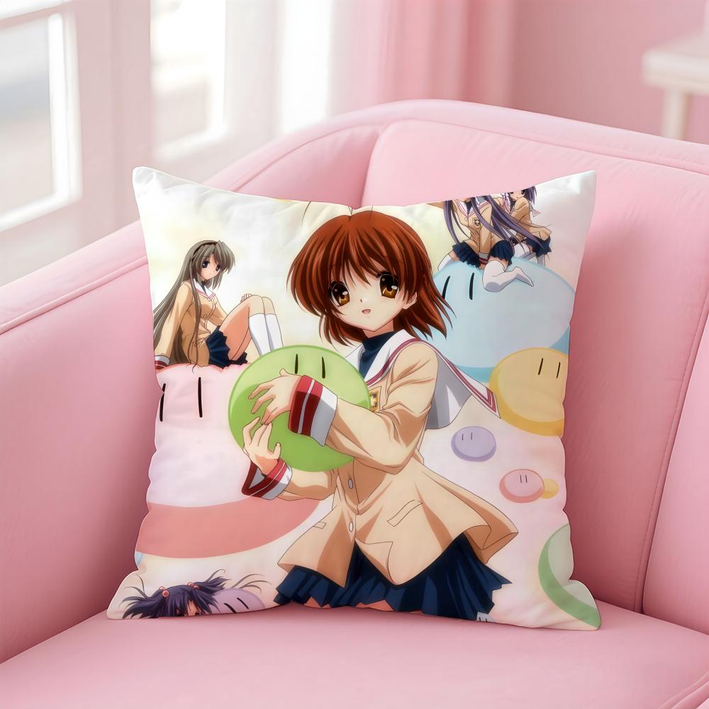 C-Clannad Наволочка Мягкая Дружелюбная Ткань и Скрытая Молния