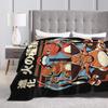 Pokemoned  Coral Fleece Plush Throw Blankets Charmander Charmeleon Charizard Blanket for Bedding Couch Warm Plush Thin Quilt,
