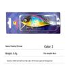 Плавающая воблер-минноу с лазерным отражением для пресноводного окуня и мандаринки