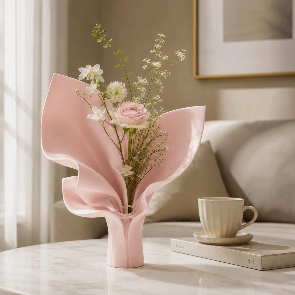 3D Printing Desktop Ornament Creative Flower Display Container Flower Bouquet Vase Table