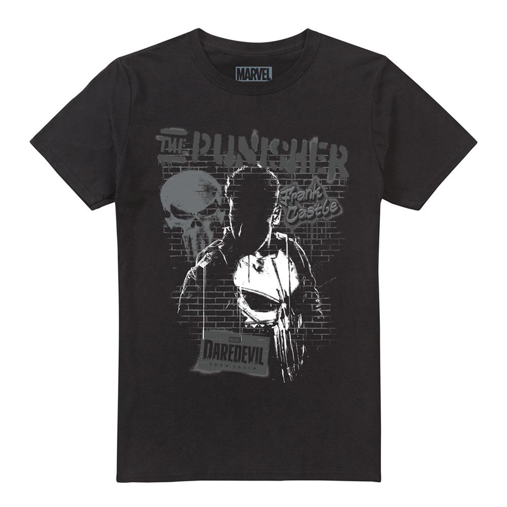 Daredevil Unisex Adult Born Again Punisher T-Shirt