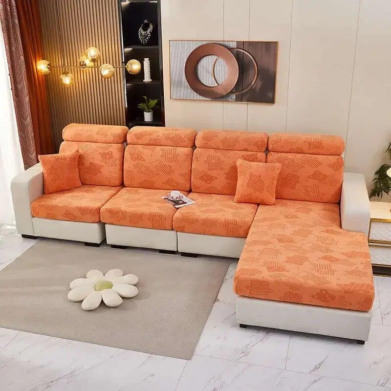 Противопыльные чехлы на диван, чехол на спинку сиденья, эластичный полиэстер, секционный угловой чехол для дивана, чехол для шезлонга, защита для отдыха