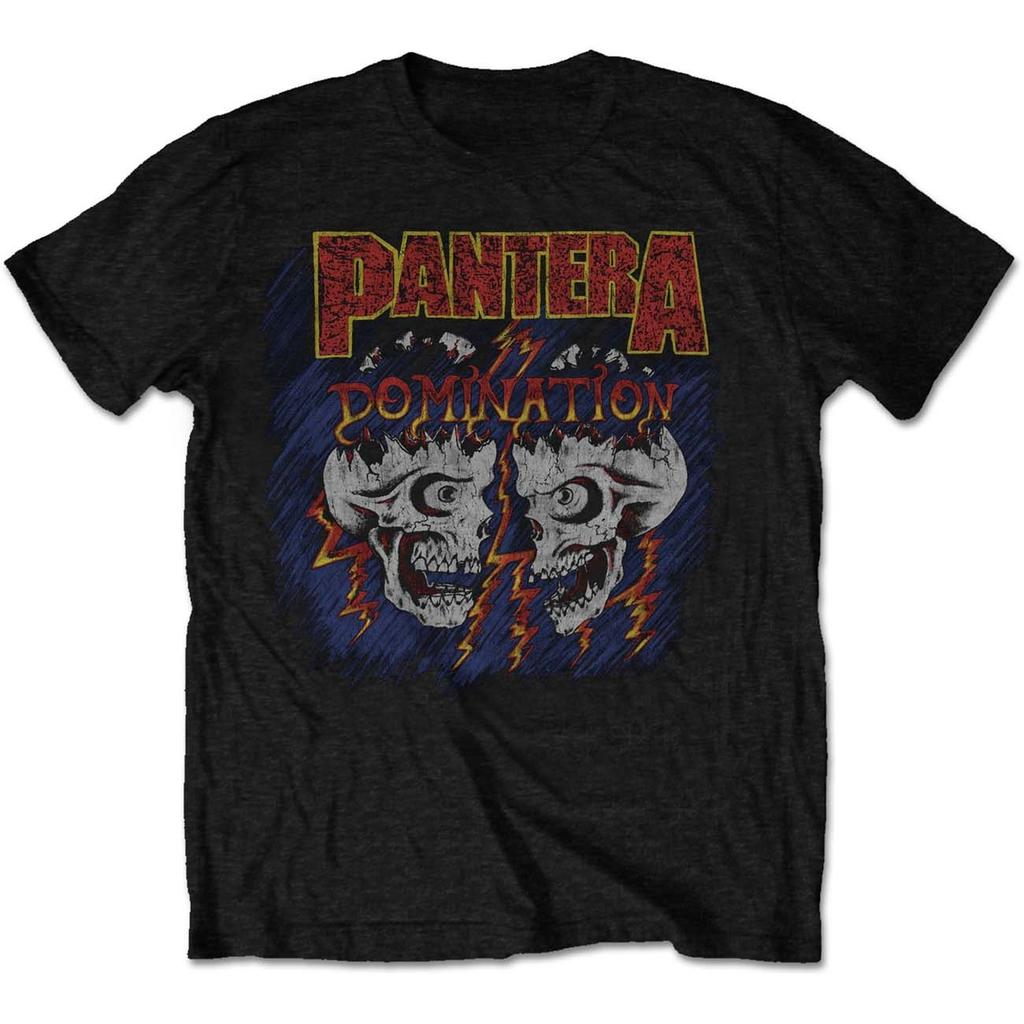 Редкая футболка с графикой Pantera из полиэстера, унисекс, летняя, с коротким рукавом, модный бренд, повседневная, винтажная