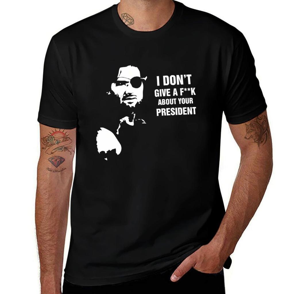 Snake Plissken I Dont Give A Fk Escape From New York Tshirt Breathable Sportswear Tshirt For Unisex