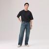 Levis Свободная американская повседневная футболка с коротким рукавом Унисекс топы 006PS-0002