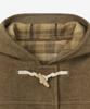COVERNAT WOMAN Edin Short Duffle Coat Beige