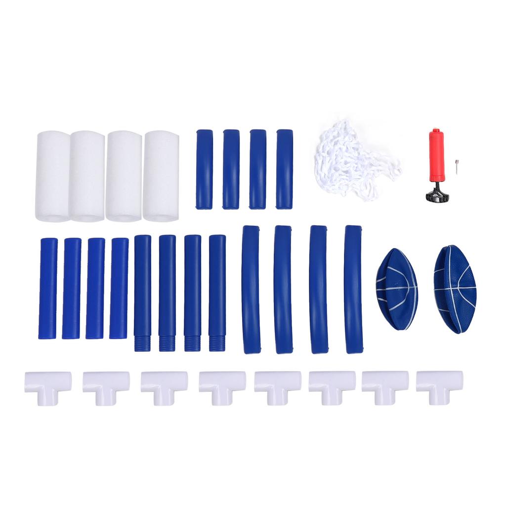 Pool Basketball Hoop Safe Interactive Floating Basketball Pool Game with Pump 2 Balls for Outdoor