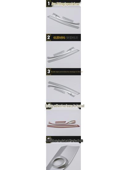 12 CRV Яркая отделка центральной консоли: Аксессуар для модификации интерьера и экстерьера