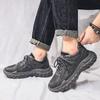 Autumn New Casual Men's Shoes Versatile Tire Sole Dad Shoes Men's Internet Celebrity Platform Shoes Trend Low Top Shoes Fashion