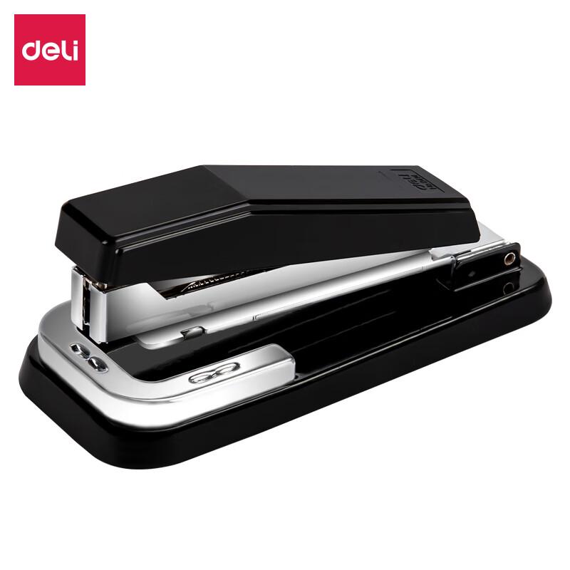Deli 0414 Rotary Stapler, 50-Sheet Capacity