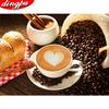 5d Diamond Painting Coffee Full Drill Round Cross Stitch Diamond Embroidery Sale