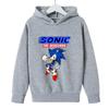 Winter Fashion Comfortable Blue Cartoon Anime Printed Letter Children's Cute Warm Hoodies