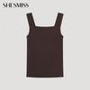  She S miss квадратный вырез без рукавов трикотаж SSkpoo31020 Br