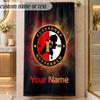 Beach TowelFeyenoord Custom Name Text Personalized Soft Towel for Beach Pool Indoor Home Decor Gift