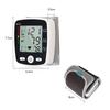 Rechargeable Wrist Blood Pressure Monitor Automatic Digital Heart Rate PR Measure Meter