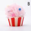 Ice Cream Bod Scrubber Mesh Foaming Bath Shower Sponge Scrubber Bathing Cleaning