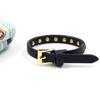 PU Leather Studded Bangle 5 Color Options Leather Bracelets Single Ring Bracelet  Party Jewelry