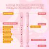 Sondery German-Style Soprano Recorder, Made of ABS Resin, Durable and Easy To Play for Beginners, with German Fingering Chart and Carrying Pouch