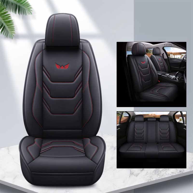 Полный комплект универсальных подушек для автомобильных сидений на 5 мест, водонепроницаемые чехлы для автомобильных сидений с полным охватом, защитные регулируемые съемные подушки для автомобильных сидений