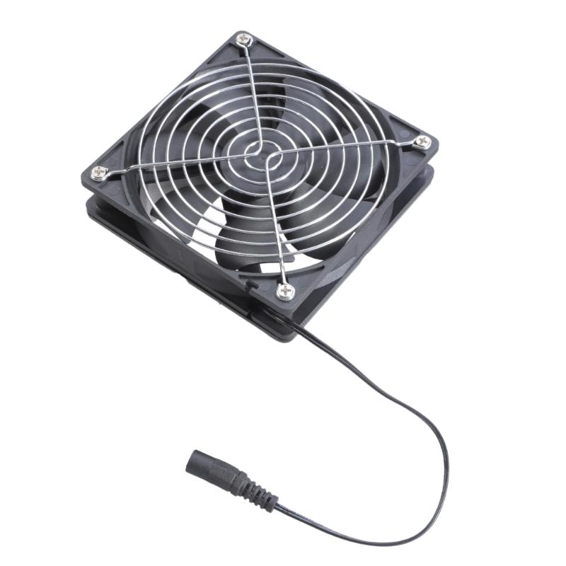 Versatile 12V Solar Exhaust Fan Efficient Cooling for Greenhouses and Attics with Reliable 10W Power Source