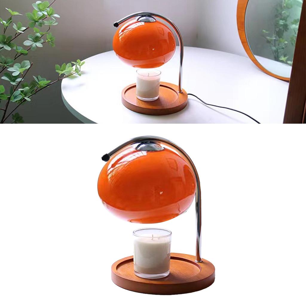 Лампа-подогреватель свечей с регулируемой яркостью, креативная безопасная электрическая восковая лампа с диммером для спальни