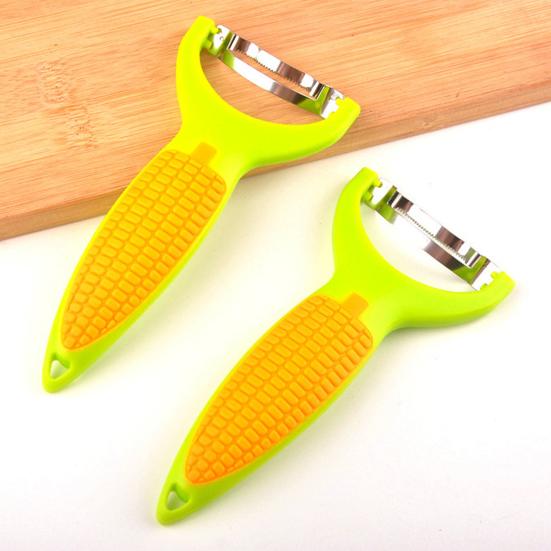 1/2/3/4Pcs Corn Peeler Stainless Steel Corn Grain Remover Ergonomic Handle Corn Cob Separator Efficient Corn Husker Separator Corn Shucker Tool