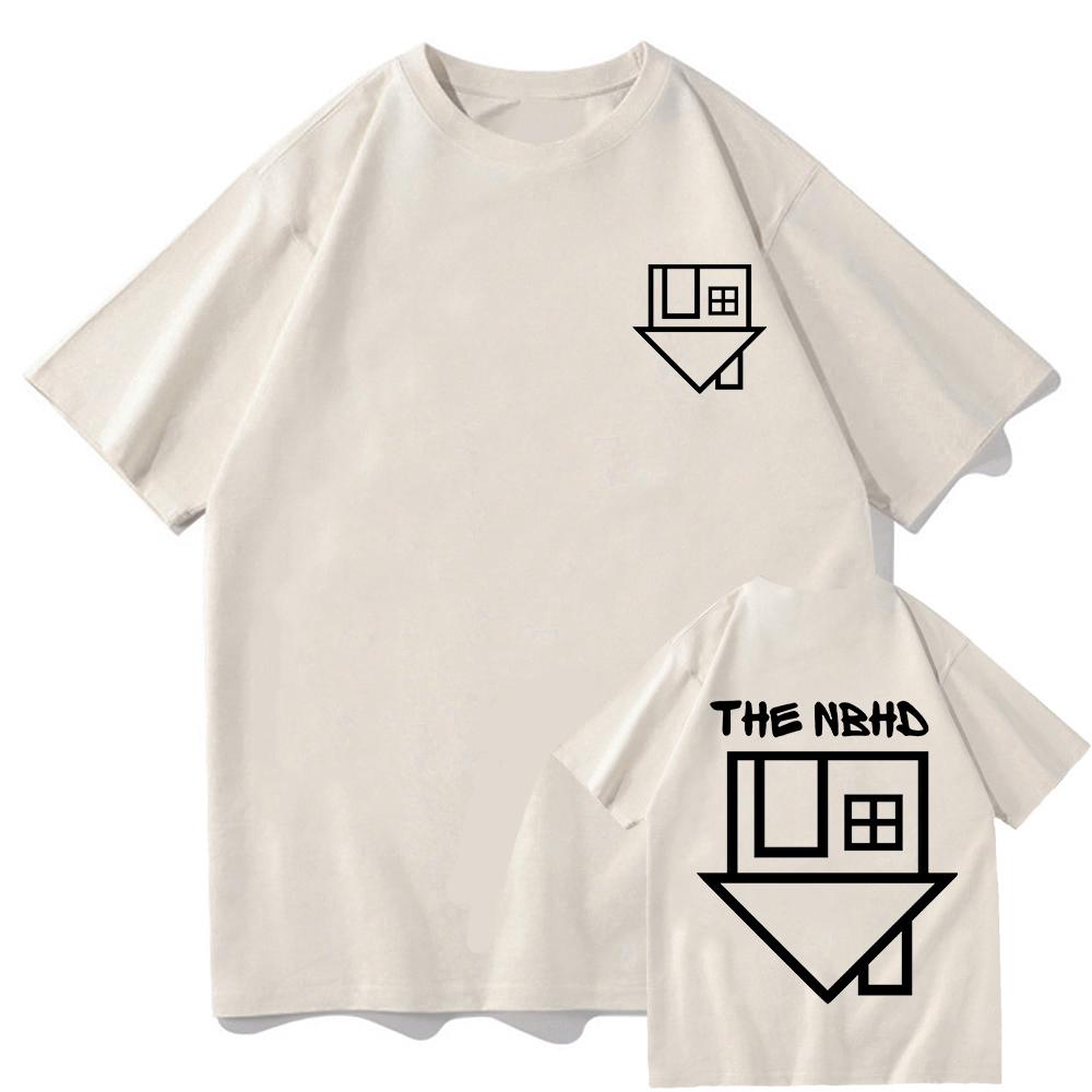 The Neighbourhood NBHD Tshirt Fashion Men/Women Harajuku Graphic T-Shirt Unisex High Quality Aesthetic Vintage Cotton T Shirts