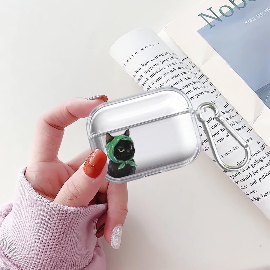 Мультяшный Кот Прозрачные Чехлы Для Наушников Чехол Для Airpods Pro 2 4 Pro3 Pro2 3 1